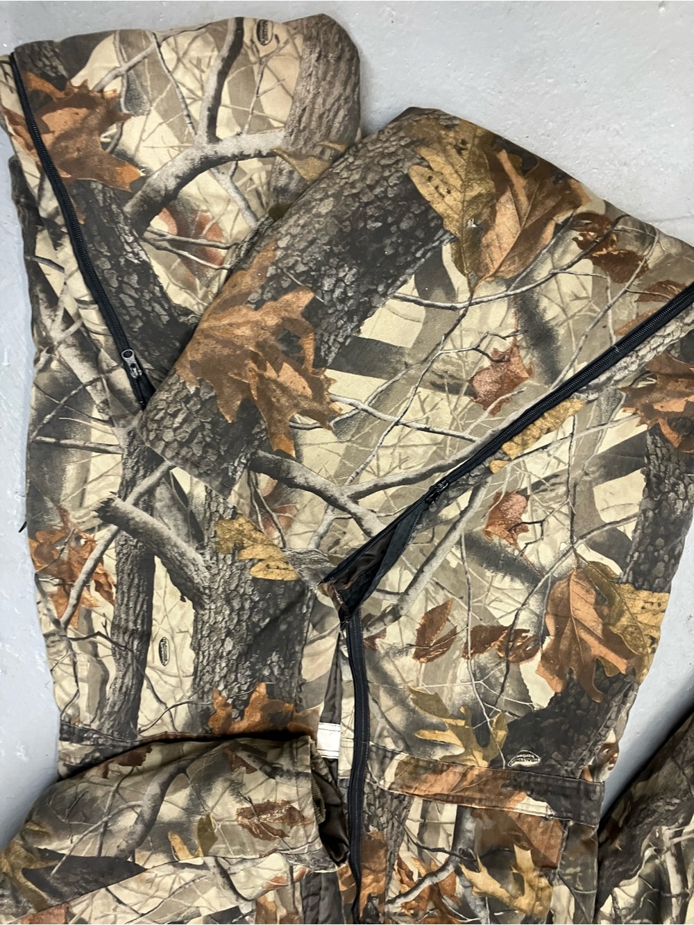 Walls Camouflage Insulated Jumpsuit in Brown and Green - Picture 14 of 16